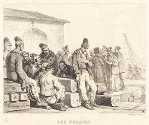 囚犯》(Les forcats) 作者 埃米尔·让·霍勒斯·韦尔内
