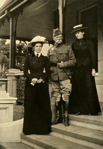 罗伯茨勋爵和他的女儿在比勒陀利亚，1900年，1901年。