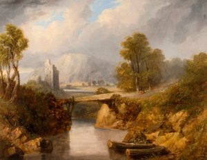 Inverlochy（布面油画） 作者 霍拉索·麦卡洛克（Horatio McCulloch）