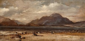 洛蒙德湖和本洛蒙德，1846年 作者 霍拉索·麦卡洛克（Horatio McCulloch）