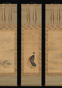 雪、月、樱花 吉原的三季，19世纪初。
