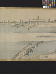 三福神游乐（水墨淡彩纸本） 作者 细田英史