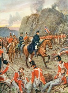 The Duke of Wellington (1769-1852) at the Siege of Badajos 作者 霍华德戴维