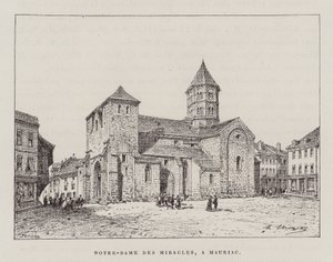 奇迹圣母院，A Mauriac（雕刻） 作者 休伯特·克莱格（Hubert Clerget）