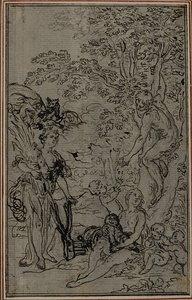 卢克莱修《命运的本质》第二卷第五册小插图研究 作者 休伯特·弗朗索瓦·格雷夫洛