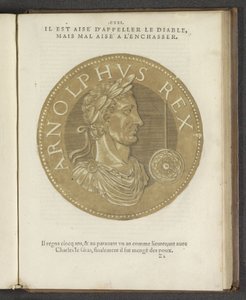 阿尔诺普斯·雷克斯（Arnolphus Rex），摘自“几乎所有皇帝的画像” 作者 休伯特·古尔齐乌斯（Hubert Goltzius）