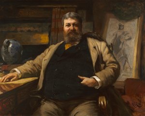H.H. Richardson, 1886. 作者 休伯特·冯·赫科默