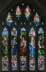 Langport，All Saints，Belham＆Co，Hugh Arthur Kennedy，Abraham，Job，David，Moses＆Solomon，1879 作者 休·亚瑟·肯尼迪