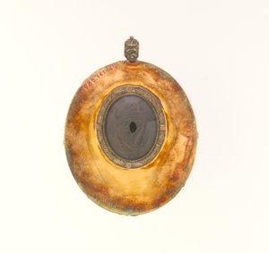 卡罗琳-米什纳，约 1825 年（水彩画） 作者 休·布里德波特