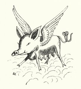 飞猪（石版画）