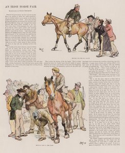 爱尔兰马博览会 作者 Hugh Thomson