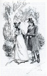 "Emma et Mr Knightley" (illustration) 作者 休·汤姆森