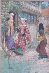 和我们一起去看看1910年温莎的风流娘儿们的插图 作者 休·汤姆森