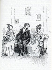 Illustration for "Emma" by Jane Austen (illustration)