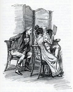 Illustration for "Emma" by Jane Austen. By Hugh Thomson (illustration)