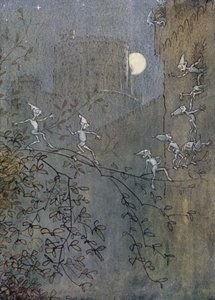 温莎的快乐妻子的插图 作者 休·汤姆森