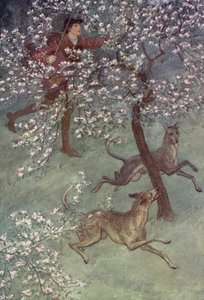 温莎的快乐妻子的插图 作者 休·汤姆森