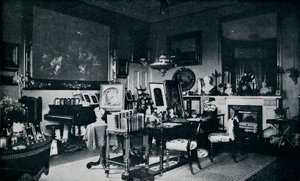 1901年，奥斯本，皇后区私人客厅，1901年