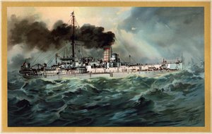 H.M. Liner Baden 作者 Hugo Graf