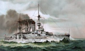 H.M. 扎林根号邮轮 作者 Hugo Graf