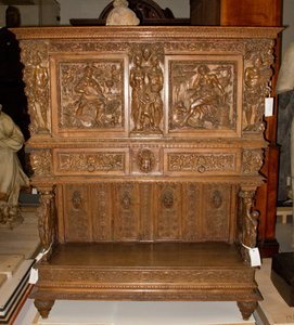 餐具柜，1500年代中期。 作者 雨格·桑宾