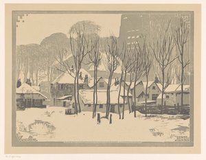雪中​​的菲格特 作者 惠比伦