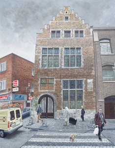 Pieter Brueghels House，布鲁塞尔，1996年 作者 休·帕森斯