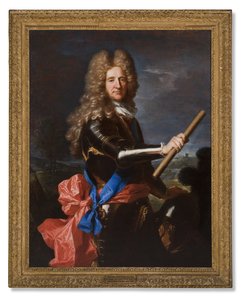 1699年波特兰第一伯爵Hans Willem Bentinck的肖像 作者 风信子 Francois Rigaud