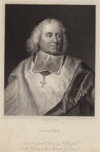 Jacques-Benigne Bossuet的肖像 作者 风信子 Francois Rigaud
