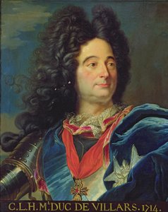 Louis-Claude-Hector（1652-1734）维拉公爵的肖像，1714年