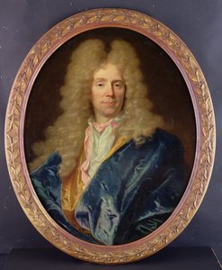 年轻的米歇尔·贝贡的肖像 作者 风信子 Francois Rigaud