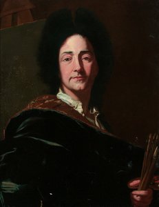 艺术家的肖像 作者 风信子 Francois Rigaud