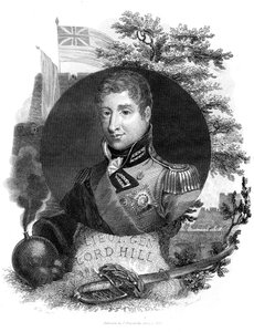 希尔勋爵中将，1816年。
