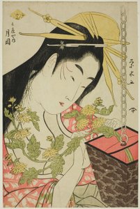 兵库屋的花魁月冈