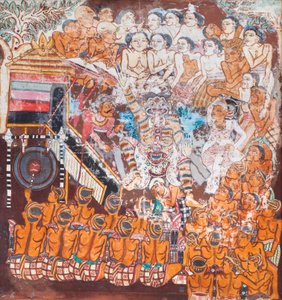 候选人阿朗舞 作者 Ida Bagus Kembeng