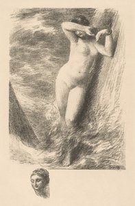 1901年的仙女座（Andromeda）。 作者 伊格纳斯·亨利·让·范坦·拉图尔