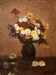 花瓶里的鲜花，1872年