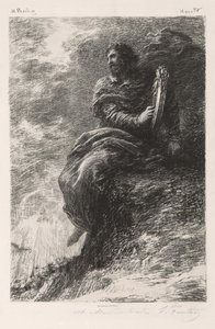 山中的哈罗德（Harolde），1884年。 作者 伊格纳斯·亨利·让·范坦·拉图尔