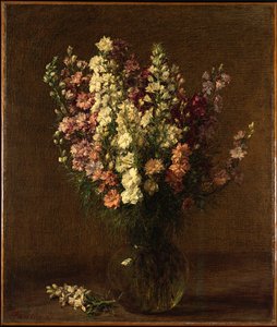 Larkspur，1887年 作者 伊格纳斯·亨利·让·范坦·拉图尔