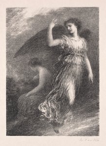 天堂与仙女-1901年登场。 作者 伊格纳斯·亨利·让·范坦·拉图尔
