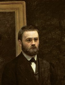 Batignolles工作室，1870年（细节26084） 作者 伊格纳斯·亨利·让·范坦·拉图尔