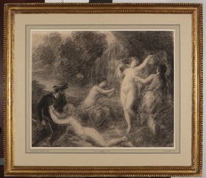 Tannhaüser au Venusberg（纸上粉笔画 作者 伊格纳斯·亨利·让·范坦·拉图尔