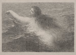 水天才，1896年。 作者 伊格纳斯·亨利·让·范坦·拉图尔