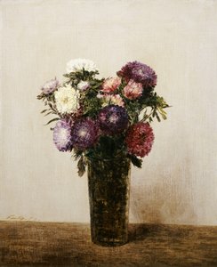花瓶，1872年 作者 伊格纳斯·亨利·让·范坦·拉图尔