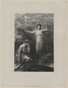致雨果，1889年。 作者 伊格纳斯·亨利·让·范坦·拉图尔