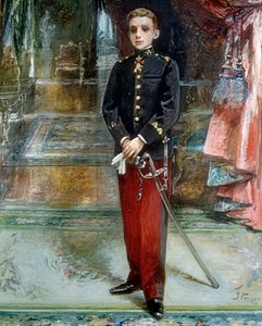 Portrait of King Alfonso XIII of Spain