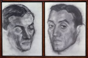 RETRATO DE RAMON PEREZ DE AYALA (1888–1962) ESCRITOR Y PERIODISTA ESPAÑOL – DIBUJO – GENERACION DE 1914 作者 伊格纳西奥·祖洛加（Ignacio Zuloaga）