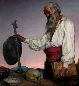 隐士 作者 伊格纳西奥·祖洛加（Ignacio Zuloaga）