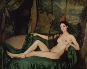 Soutty小姐– 1921年–布面油画– 144×177厘米 作者 伊格纳西奥·祖洛加（Ignacio Zuloaga y Zabaleta）