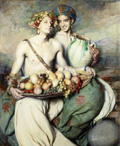 祭品（布面油画） 作者 伊格纳西奥·祖洛加（Ignacio Zuloaga y Zabaleta）